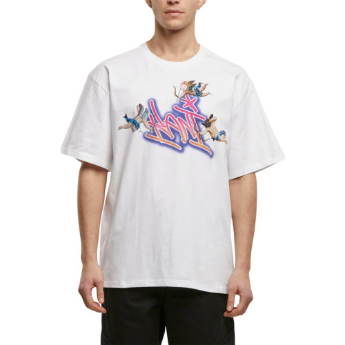 Karl Kani Ανδρική κοντομάνικη μπλούζα Woven Signature Airbrush Amor Tee